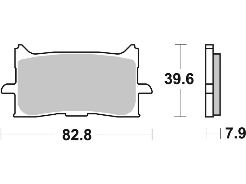 Гальмівні колодки SBS Upgrade Brake Pads, EVO Sinter 940SP